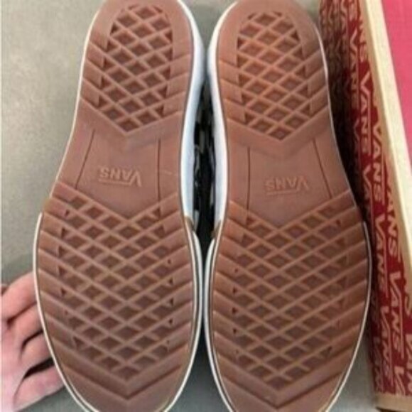 VANS Era Stacked Checkerboard Slip On Canvas Shoes - Picture 5 of 7